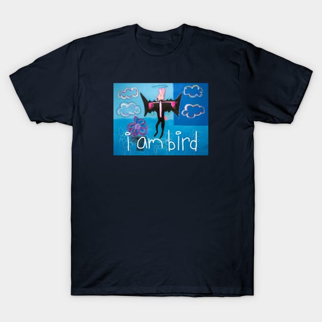 I AM BIRD T-Shirt by B. Freyer Art